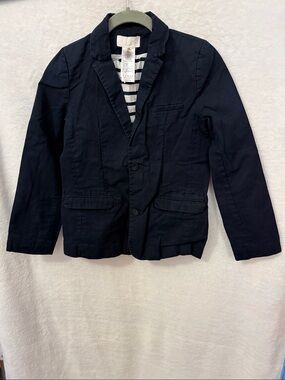 NWOT Jacadi Paris Navy Boys Formal Blazer Jacket Size 12 A/Y